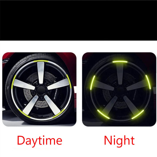 Reflective Wheel Rim Tape – Car Door & Body Visibility Strips