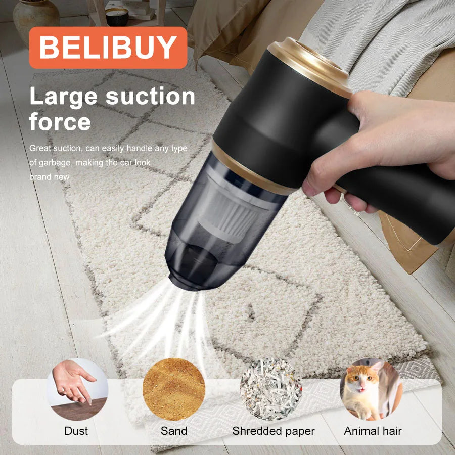 Easy-empty dustbin detached from BELIBUY vacuum cleaner