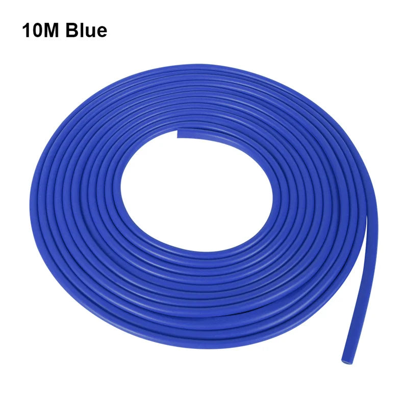 blue 10-meter car door protector strip for sharp edge shielding
