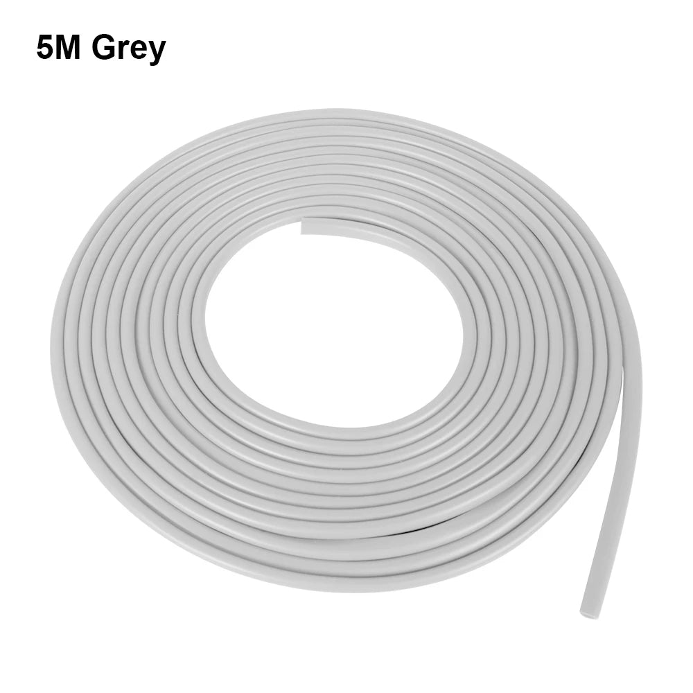 grey 5-meter car door trim protector roll for edge safety