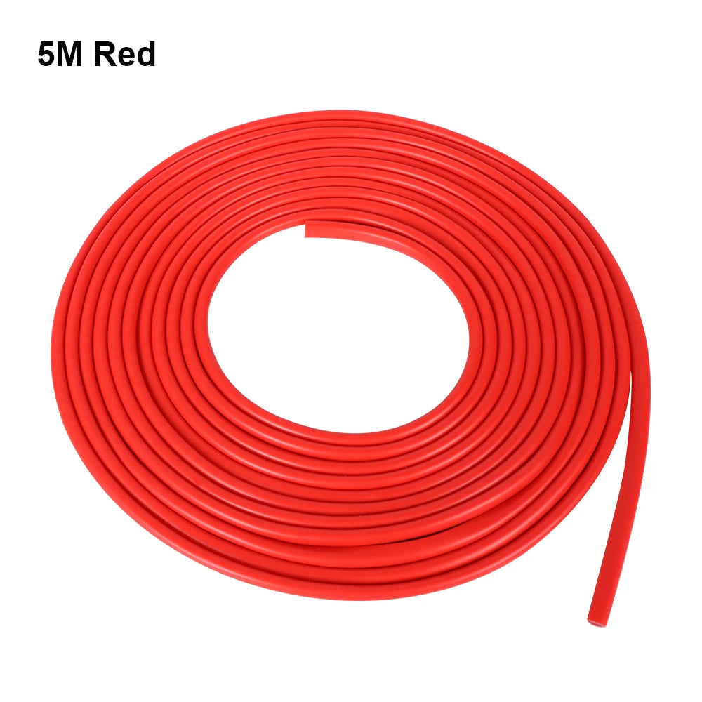 red edge trim 5 meters long for partial door protection and style