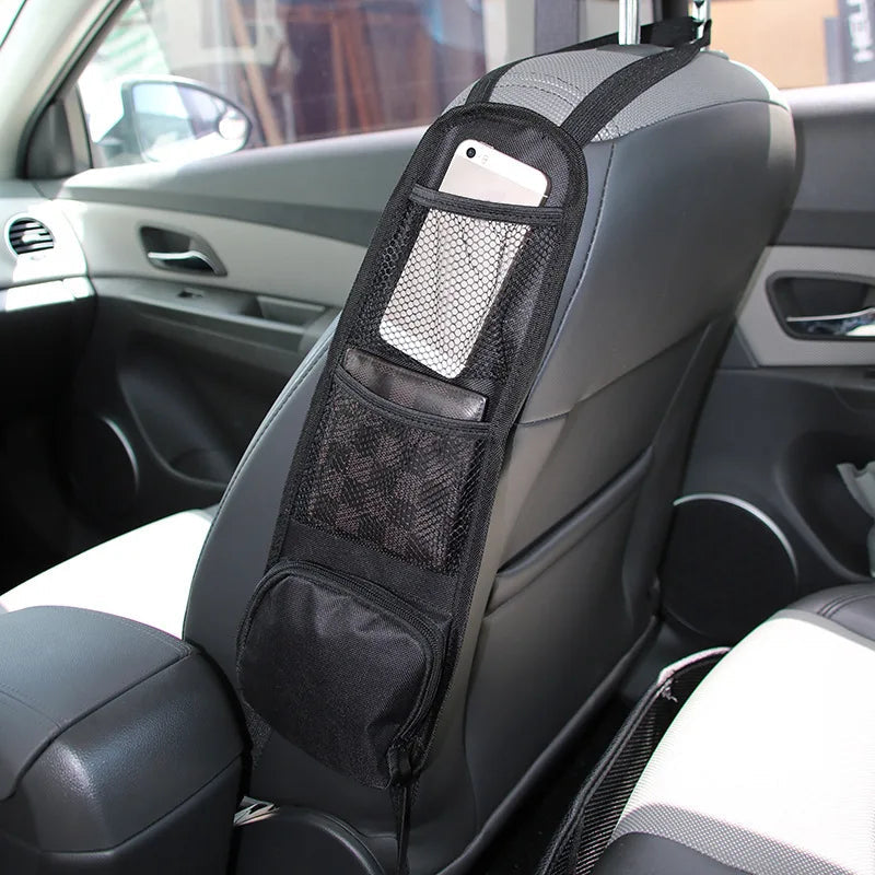 Complete package of car seat back cover protector with tablet holder