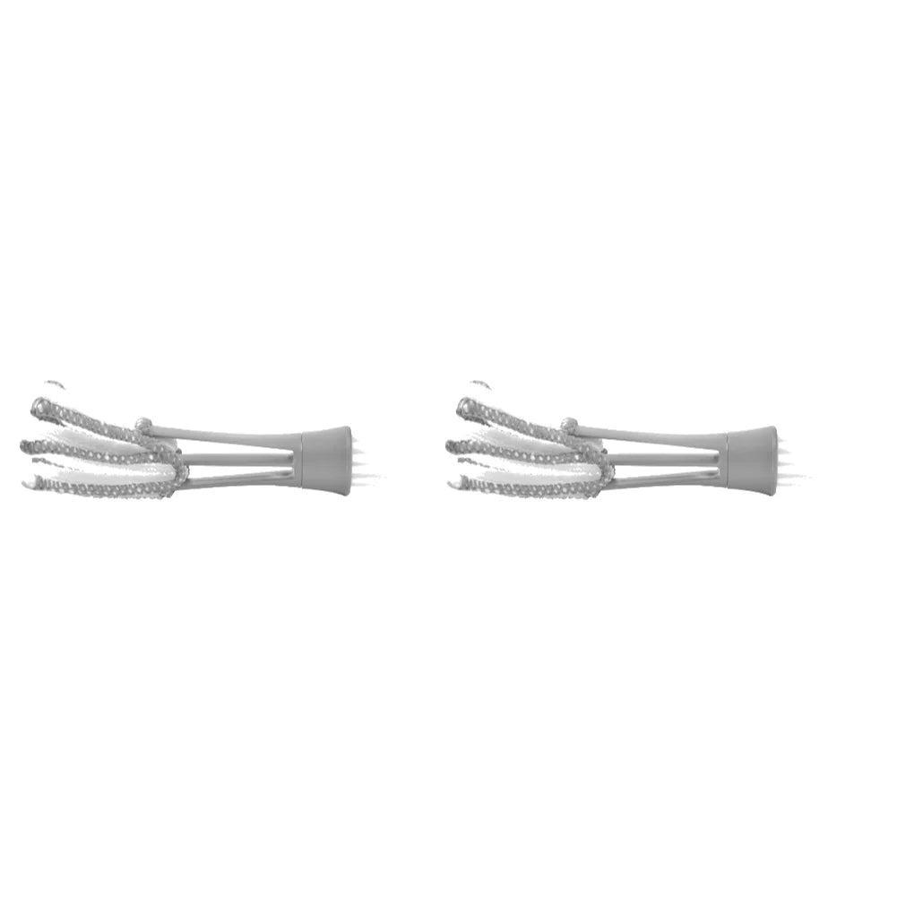 2-pack grey detailing brushes for dashboard vents and air outlets