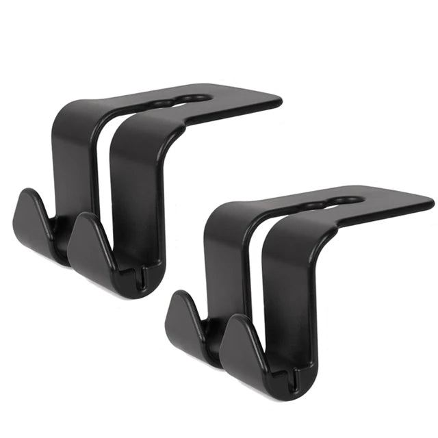 Car seat hooks 2 piece double head hangers set product