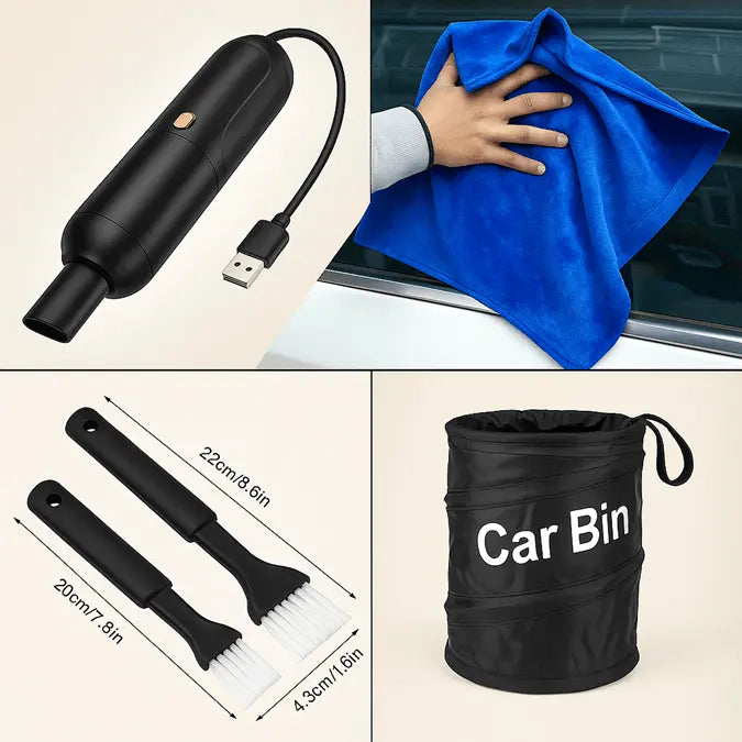 Essential bundle for keeping your car interior dust-free all week