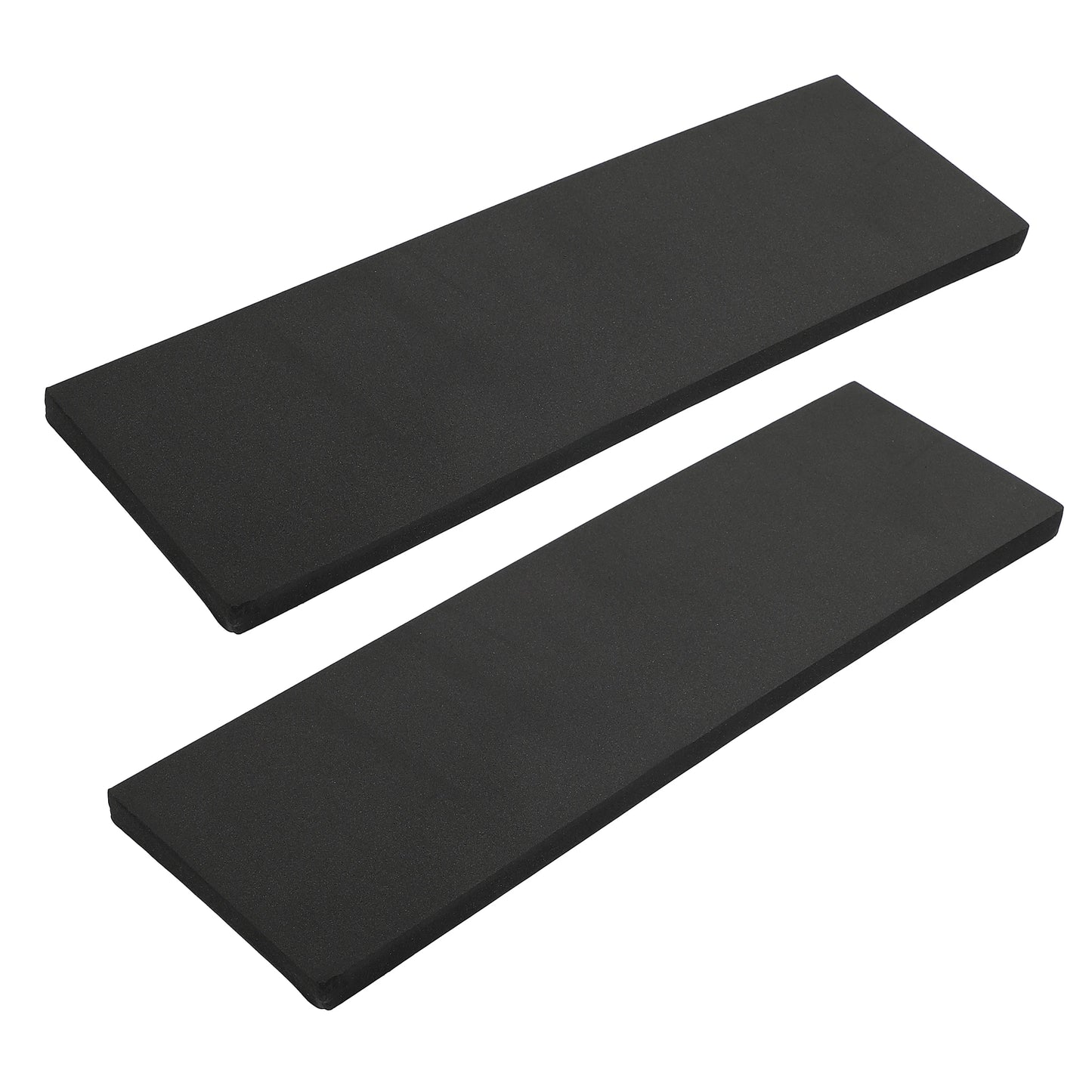 black EVA garage wall protectors 400×120×15mm in 2-piece set