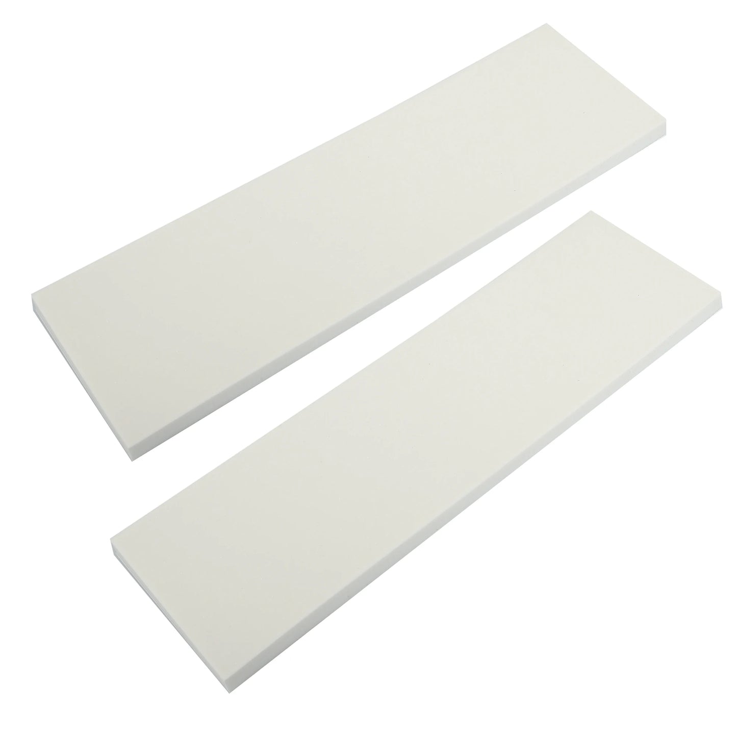 white EVA bumper strip 400×120×15mm in 2-pack set