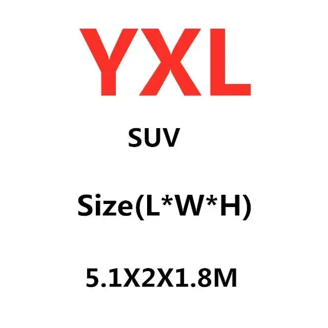 SUV XL size outdoor car cover