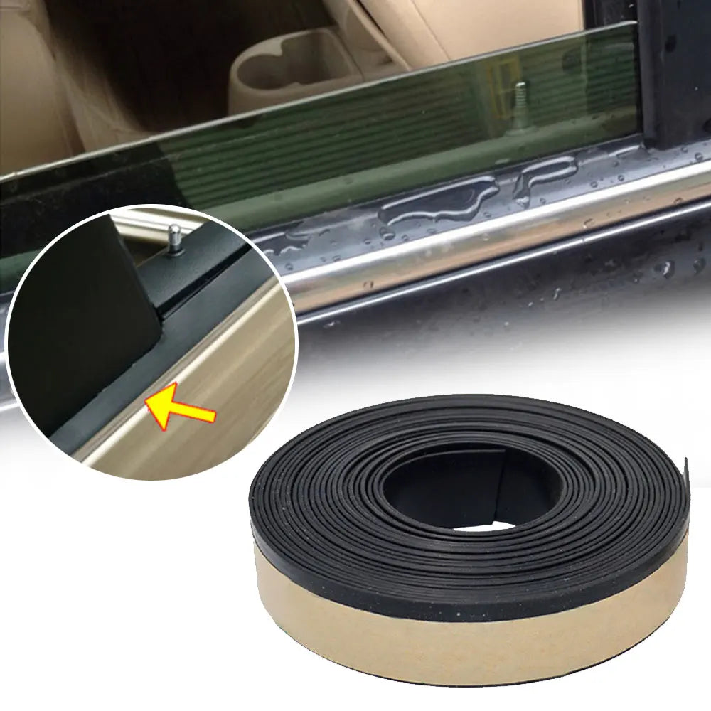 flexible rubber seal trim roll designed for automotive door and window edges