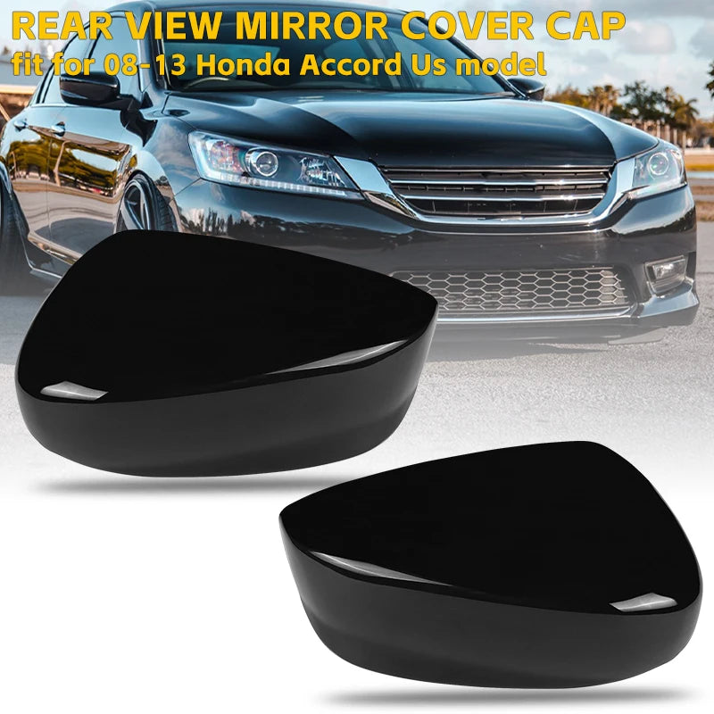 Chrome mirror cover installed on left side of Toyota Hilux Revo