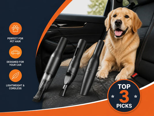 Best cordless vacuums for pet hair removal in cars — top-rated models for dog owners