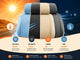 Ice silk vs 3D mesh vs linen vs gel car seat cover materials compared — four options ranked by how they cool differently in summer heat