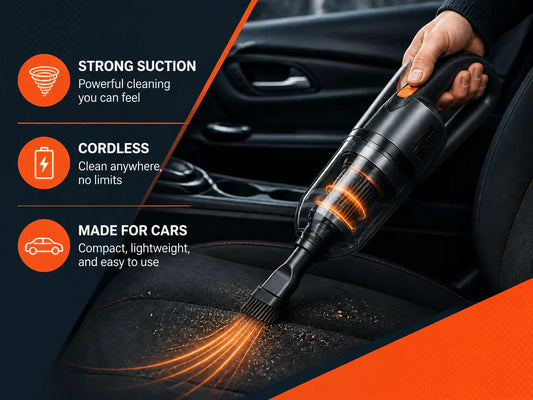 Comparison of the strongest suction cordless car vacuums for powerful interior cleaning