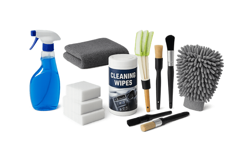 Essential tools for cleaning your car interior and exterior efficiently and safely