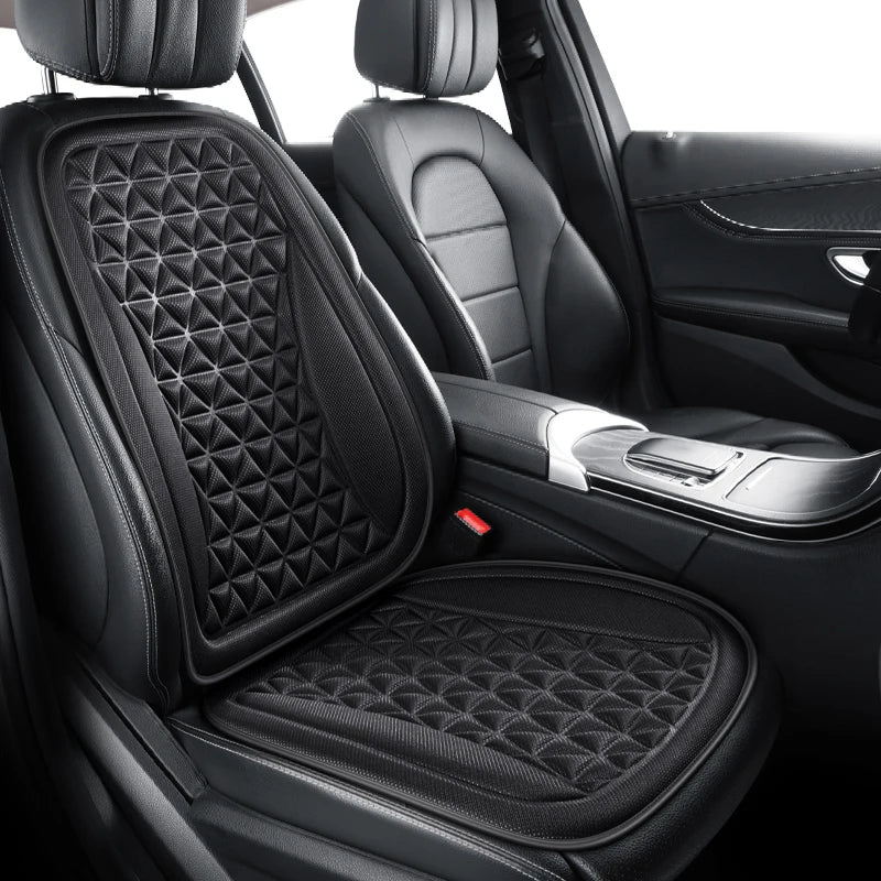 Black front 1 set 3D breathable car seat cover