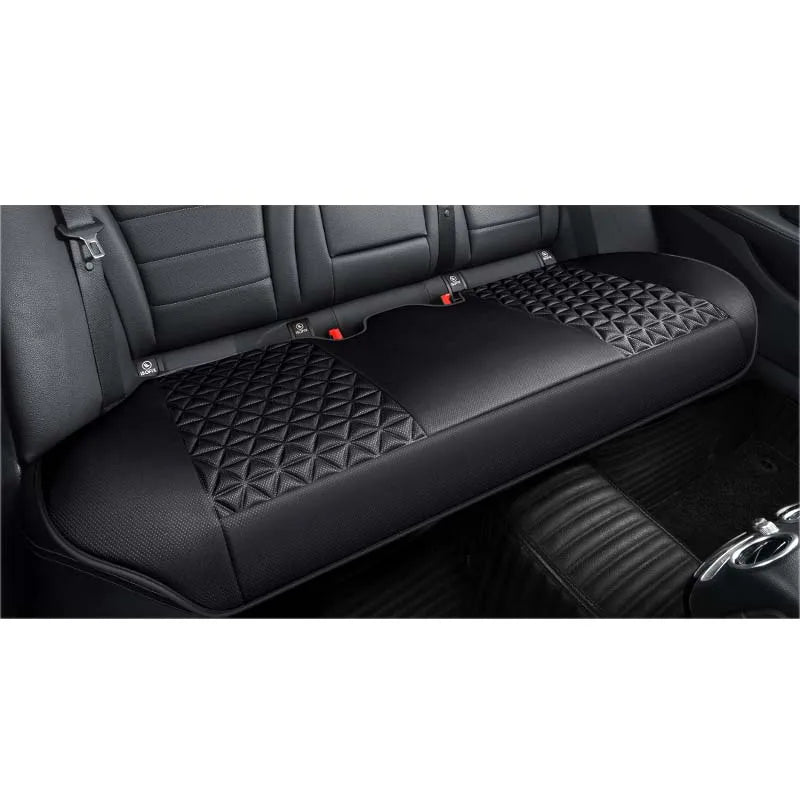 Black rear seat 3D breathable car seat cover pad