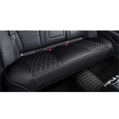 Black rear seat 3D breathable car seat cover pad