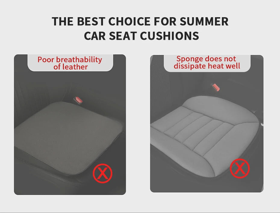 Comfort features of 3D breathable car seat cover