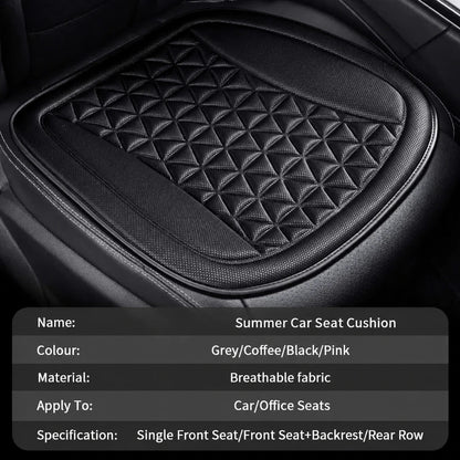 Front display of 3D breathable car seat cover mesh