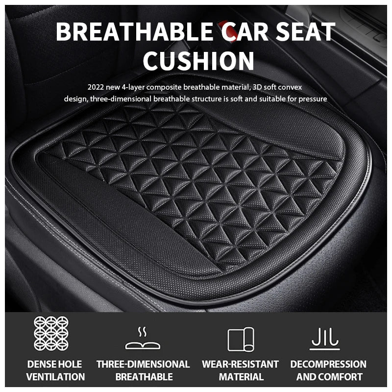 Installation guide for 3D breathable car seat cover