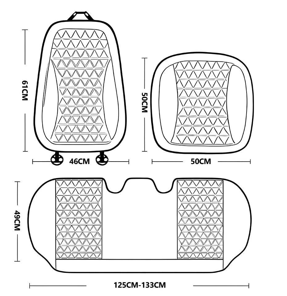 Maintenance guide for 3D breathable seat cover