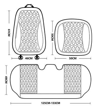 Maintenance guide for 3D breathable seat cover
