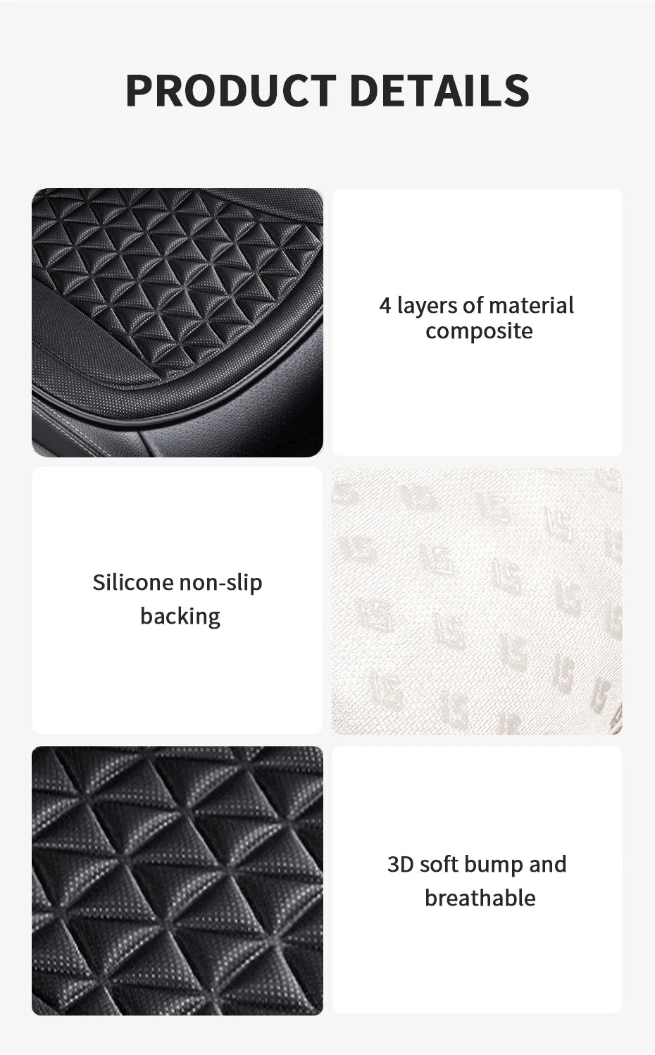 Temperature control in breathing seat cover