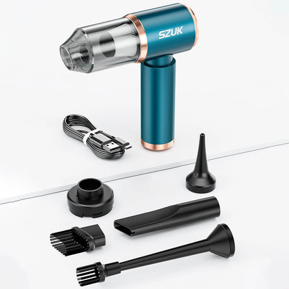 Cordless Car Vacuum – Brushless 4000mAh Dual Mode & Blower