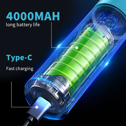 Cordless Car Vacuum – Brushless 4000mAh Dual Mode & Blower