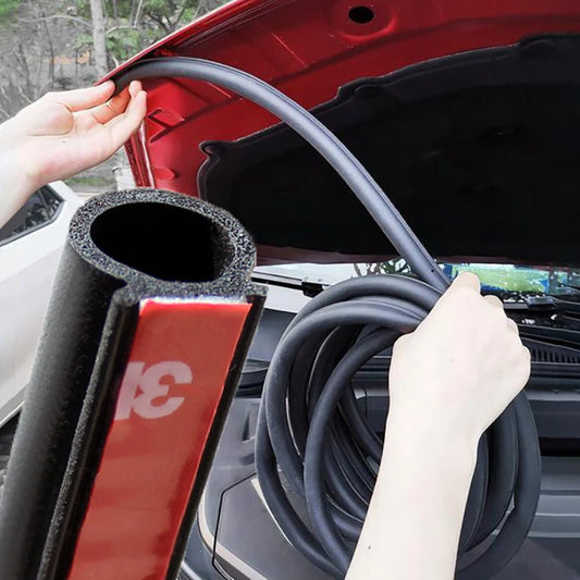 D-Type EPDM Rubber Door Seal Strip – 2M Universal Car Insulation