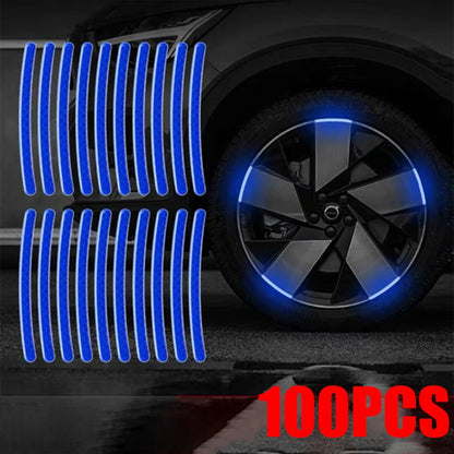 Reflective Wheel Rim Tape – Car Door & Body Visibility Strips