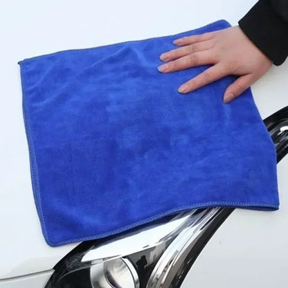 20-Pack 30×30cm Microfiber Car Towels – Soft Cleaning Cloths