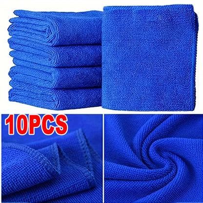 25-Pack Microfiber Car Towels – 25×25cm Thick Cleaning Cloths