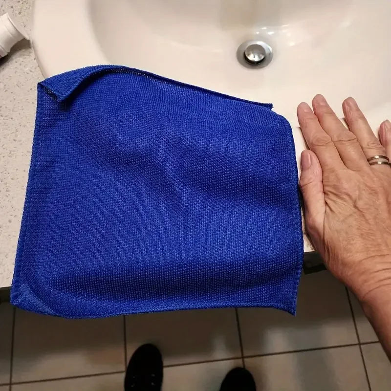 50-Pack Microfiber Car Towels – Soft Cleaning Cloths