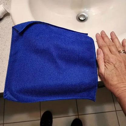 25-Pack Microfiber Car Towels – 25×25cm Thick Cleaning Cloths