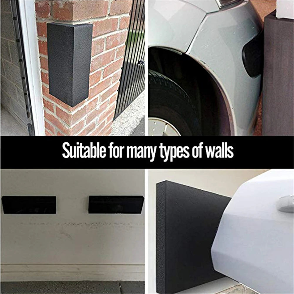 4-Pack Garage Wall Foam Bumpers – Car Door Corner Guards