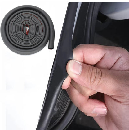 D-Type EPDM Rubber Door Seal Strip – 2M Universal Car Insulation