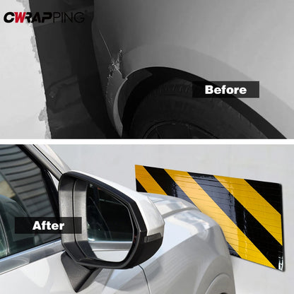 Garage Wall Foam Bumper Guard – Reflective Corner Protector
