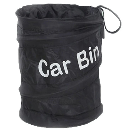 Foldable Car Trash Can – Waterproof, Pop-Up, Collapsible Bin