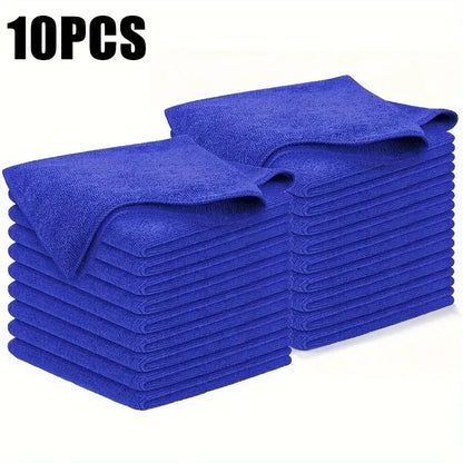 20-Pack 30×30cm Microfiber Car Towels – Soft Cleaning Cloths