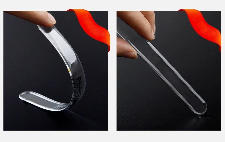 4pcs Transparent Door Bowl Protectors – Silicone Scratch Guards