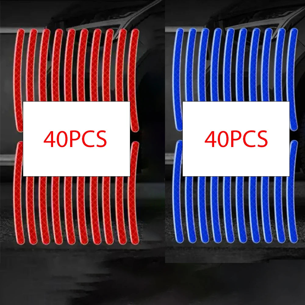 Reflective Wheel Rim Tape – Car Door & Body Visibility Strips