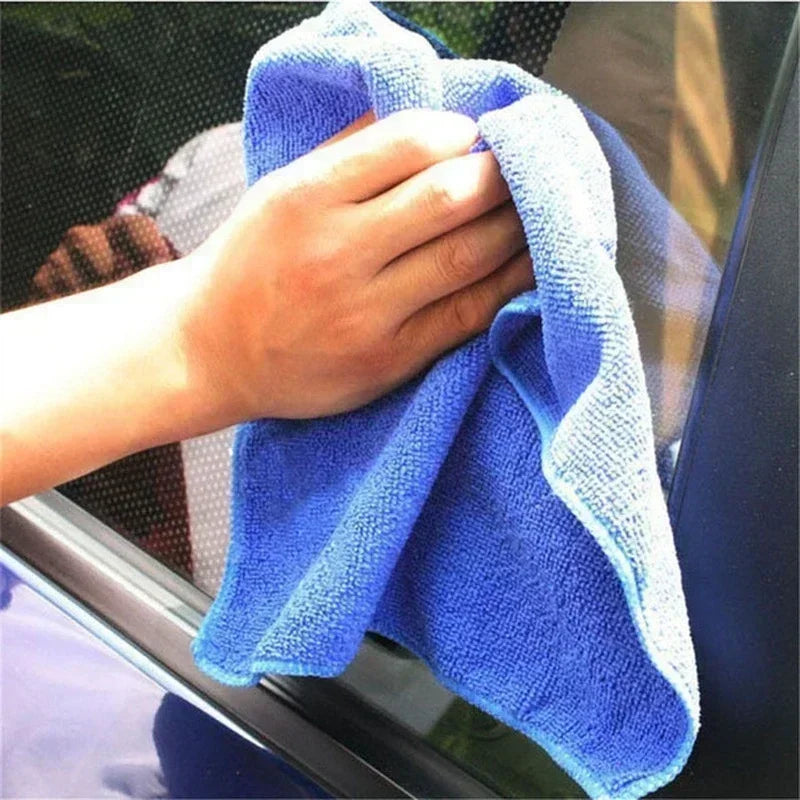 20-Pack 30×30cm Microfiber Car Towels – Soft Cleaning Cloths