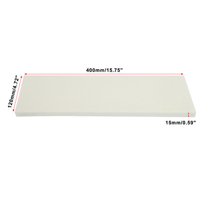 400×120×15mm EVA Garage Wall Guard – White Car Door Protector