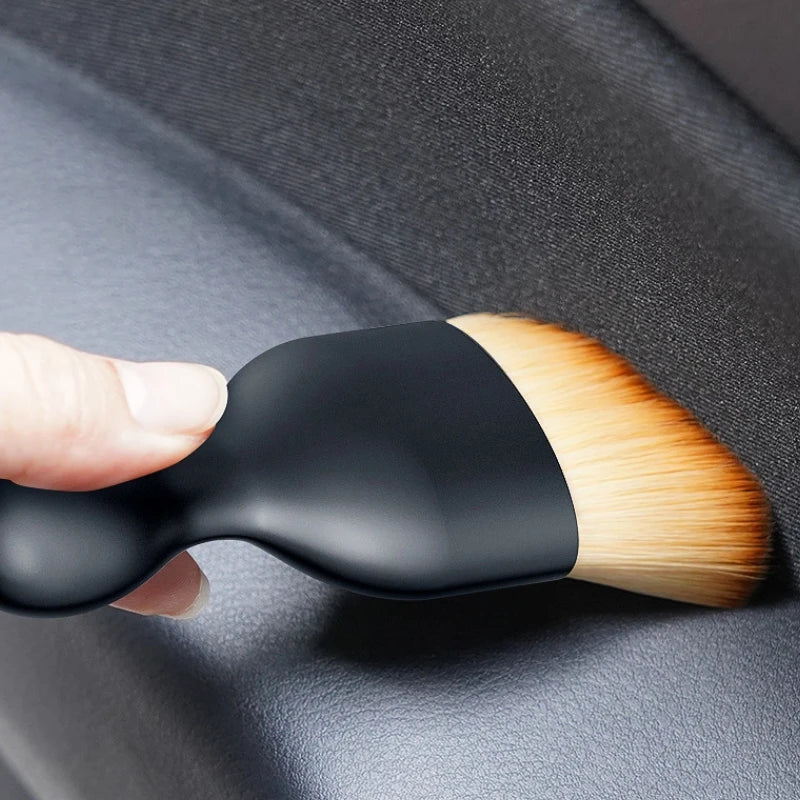 Nano Fiber Car Detailing Brush – Soft Bristles for Dash & Vents