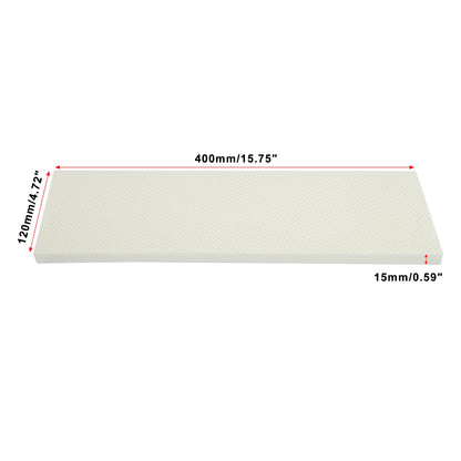 400×120×15mm EVA Garage Wall Guard – White Car Door Protector