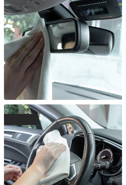 Chamois Leather Drying Towel – Natural Car Cloth