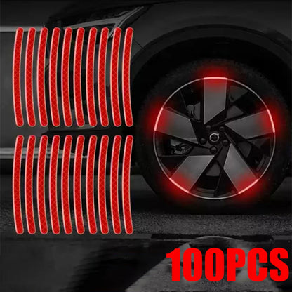 Reflective Wheel Rim Tape – Car Door & Body Visibility Strips