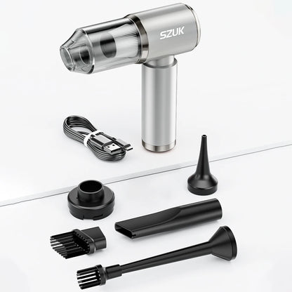 Cordless Car Vacuum – Brushless 4000mAh Dual Mode & Blower