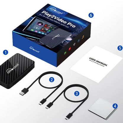 Android CarPlay AI Box – Wireless Adapter with 5G, Netflix, YouTube